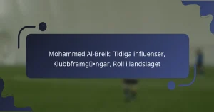 Mohammed Al-Breik: Tidiga influenser, Klubbframgångar, Roll i landslaget