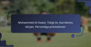 Mohammed Al-Owais: Tidigt liv, Karriärens början, Personliga prestationer